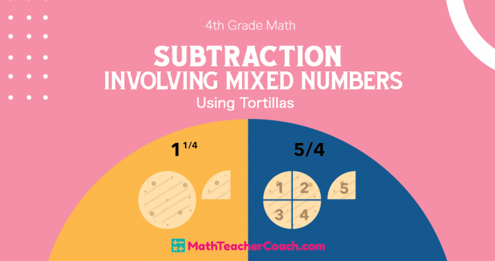 Subtraction Involving Mixed Numbers Activity