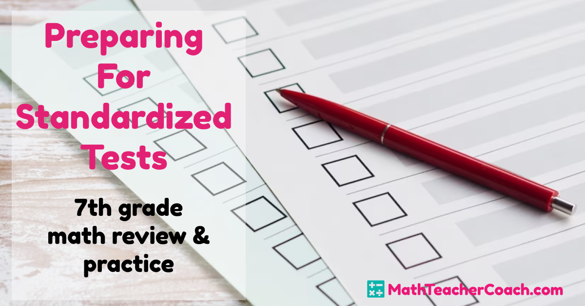 Mtc Preparing For Standardized Tests Mathteachercoach